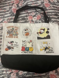 Image 8 of HALLOWEEN CUTE PRINT TOTE BAGS 