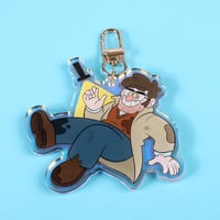 Image 1 of **PREORDER** Bill & Ford Keychain