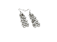 Chainmail earrings