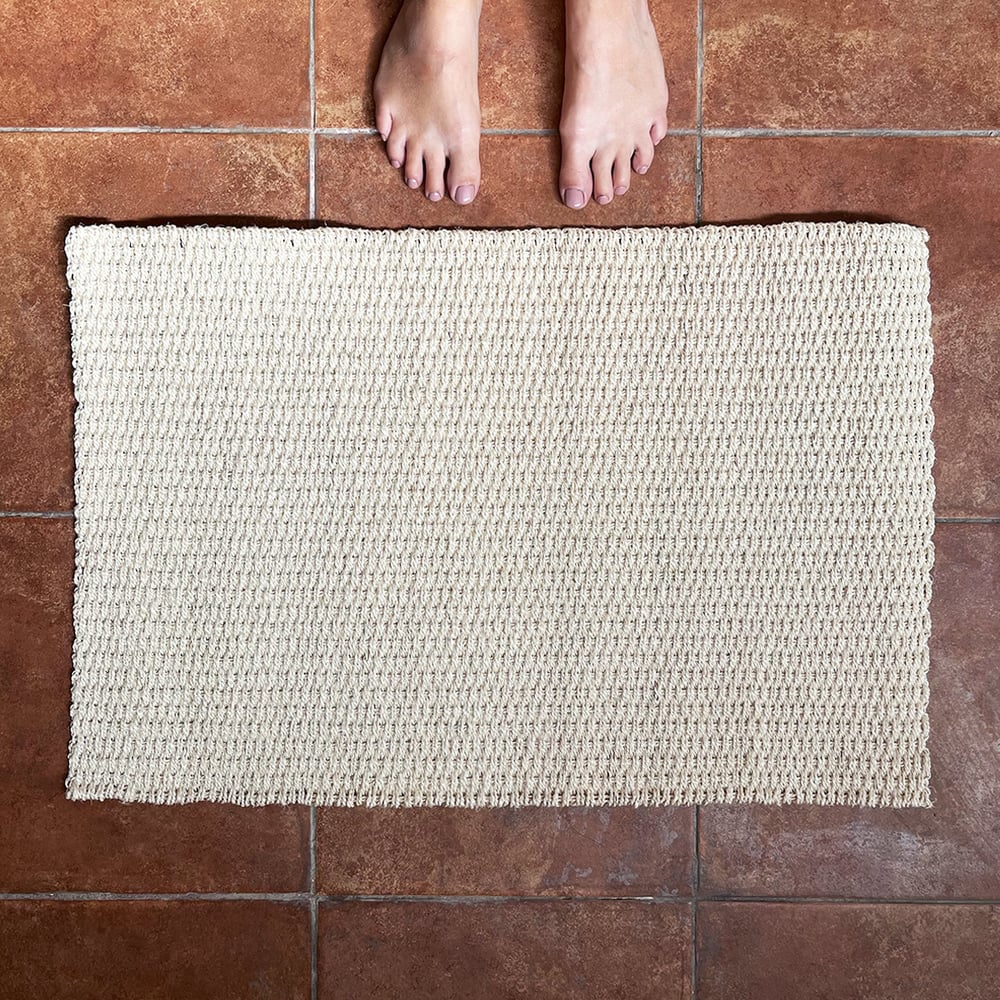 Image of Handmade Agave Foot Rug