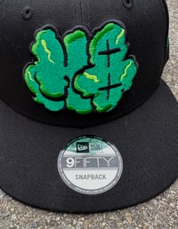 Image 1 of MQIZM Bud Green New Era snap back hat 