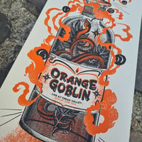 Image 1 of ORANGE GOBLIN (Freak Valley 2023) screenprint poster