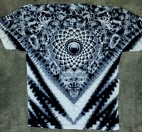 Image 1 of Mono black n grey mandala wigwag combo