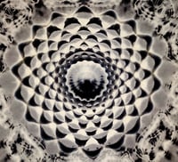 Image 3 of Mono black n grey mandala wigwag combo