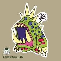 Image 1 of Acid Bear (Sticker)