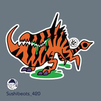 Image 1 of Slime Tiger (Sticker)