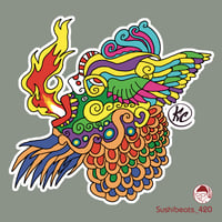 Image 1 of Temple Warrior (Sticker)