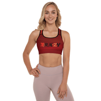 Image 9 of BRAZYRED Padded Sports Bra