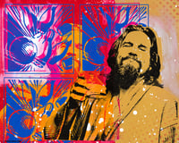 Image 1 of The Big Lebowski Art Card