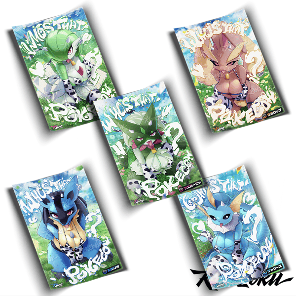 Image of PokeCow Waifu Artprints! 