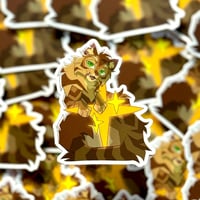 Warrior Cats Crookedstar 3" Sticker