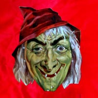 Image 1 of Cackler (The Witch) - Kelloggs Corn Flakes mask (1954) - cutout