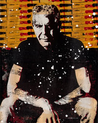 Anthony Bourdain Digital Print