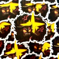 Warrior Cats Brokenstar 3" Sticker