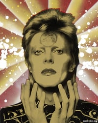 Image 1 of David Bowie Art Card