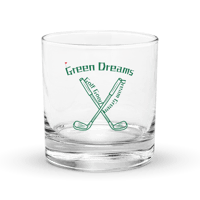 Image 4 of Green Dreams Rocks Glass