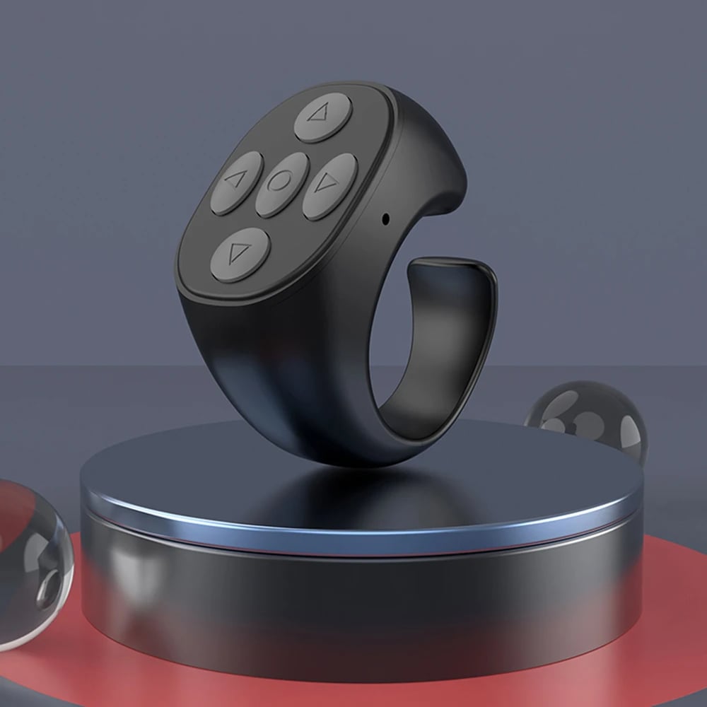Tiktok New Wireless Bluetooth Photo Page Remote Control Ring