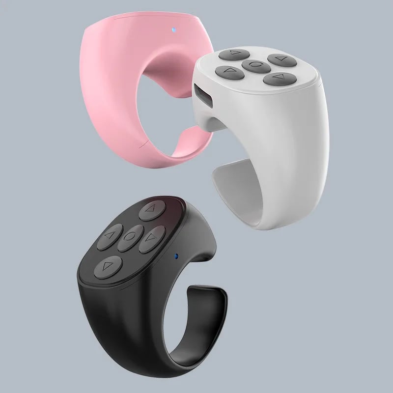 Tiktok New Wireless Bluetooth Photo Page Remote Control Ring
