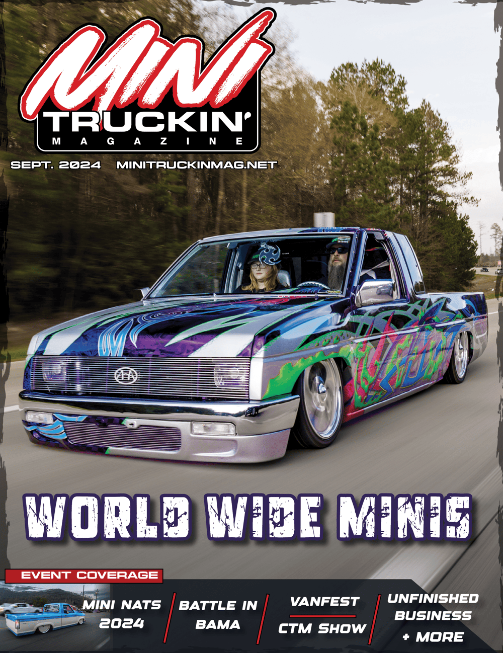 Mini Truckin' Magazine Issue 2 - Sept. 2024