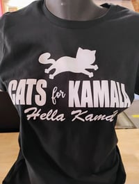 cats for kamala womens tshirt