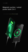 MSL Wireless Power Bank Magnetic 100000mAh - Portable Type C Fast Charger for iPhone Samsung