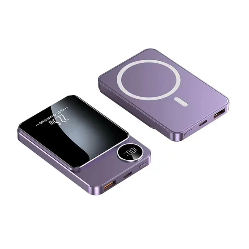 MSL Wireless Power Bank Magnetic 100000mAh - Portable Type C Fast Charger for iPhone Samsung