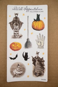 Halloween Icons Sticker Sheet (24-004)