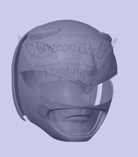 Image 2 of MMPR Ranger Helmet KIT - UNFINISHED