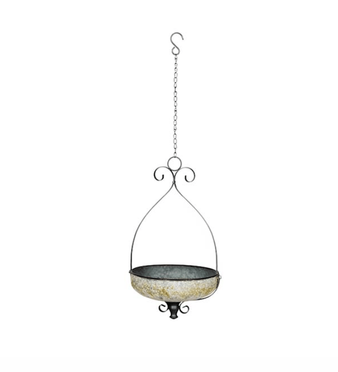 Image of Hanging Zinc Bird Feeder 