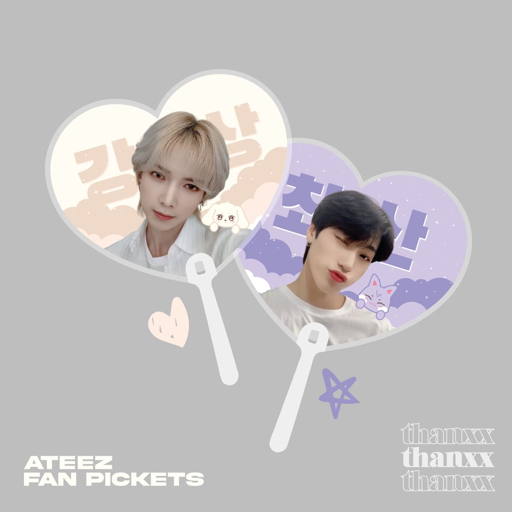 Image of Pre order  | ATEEZ x ANITEEZ FAN PICKETS