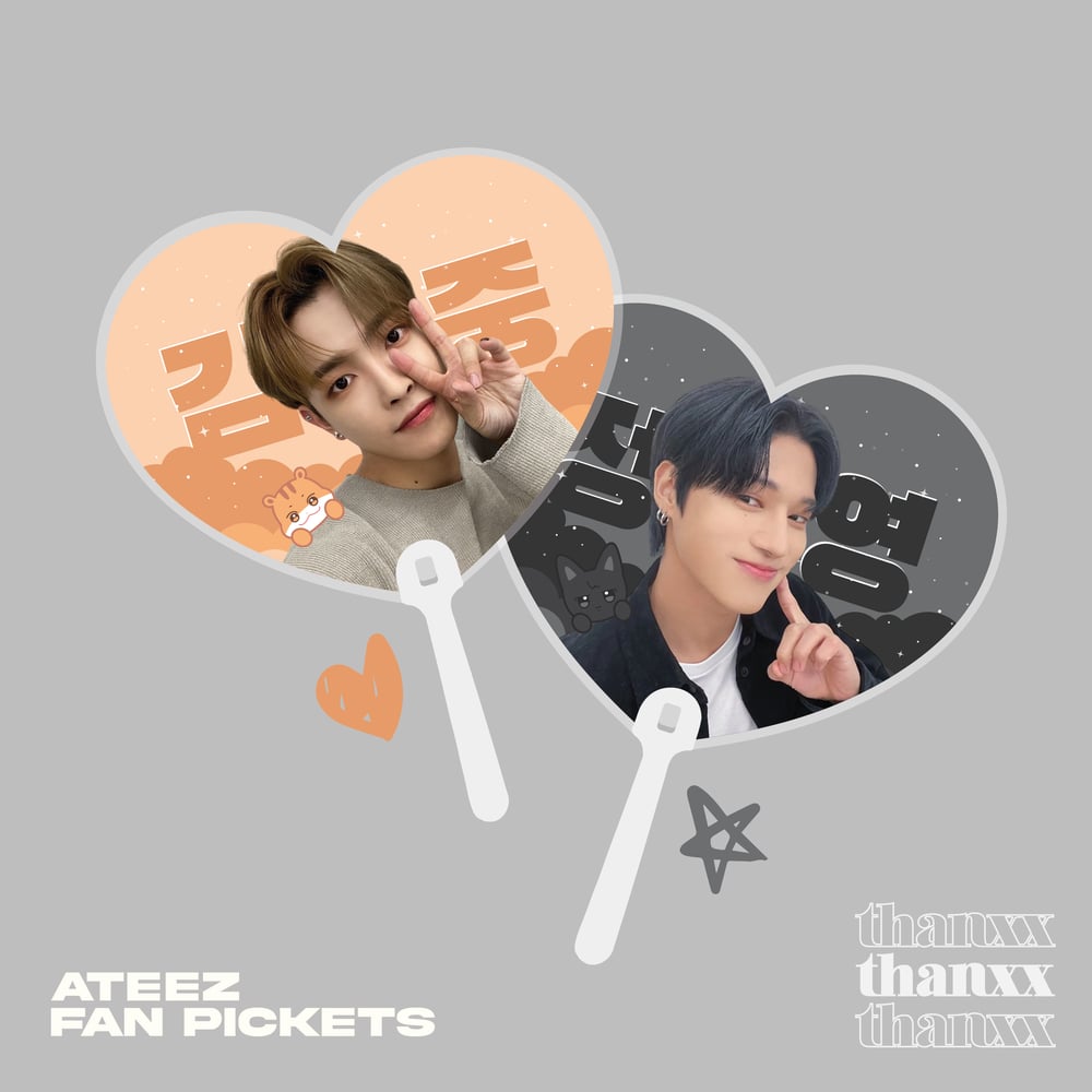 Image of Pre order  | ATEEZ x ANITEEZ FAN PICKETS