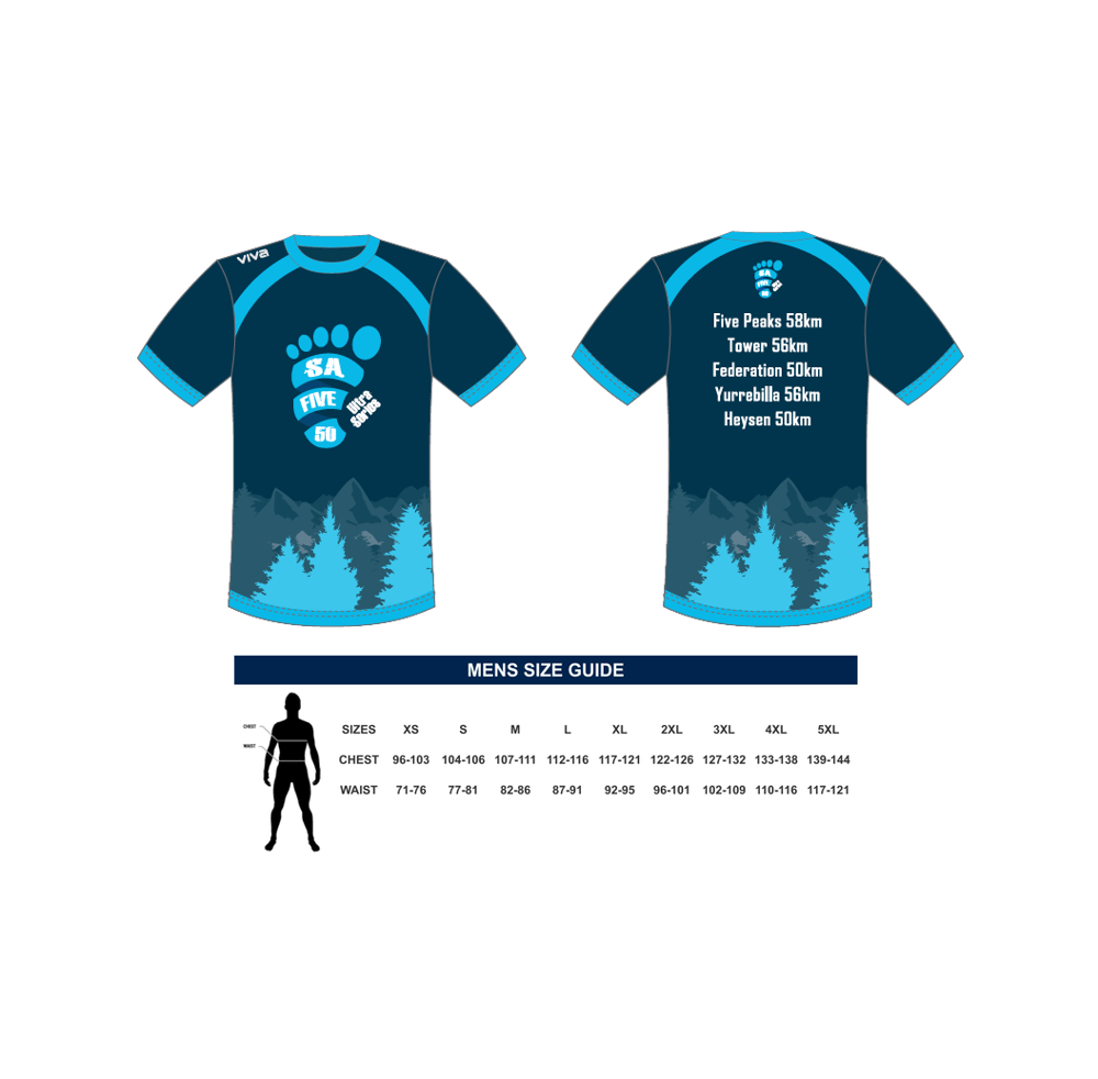 Image of Men's SA Five 50 ultra series Tech Tee
