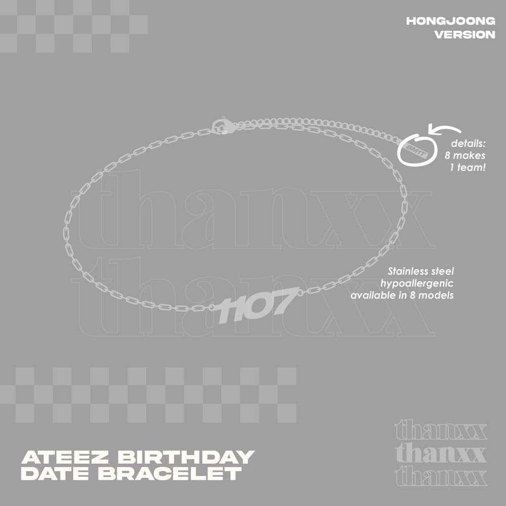 Image of Pre order | ATEEZ BIRTHDAY DATE COLLECTION