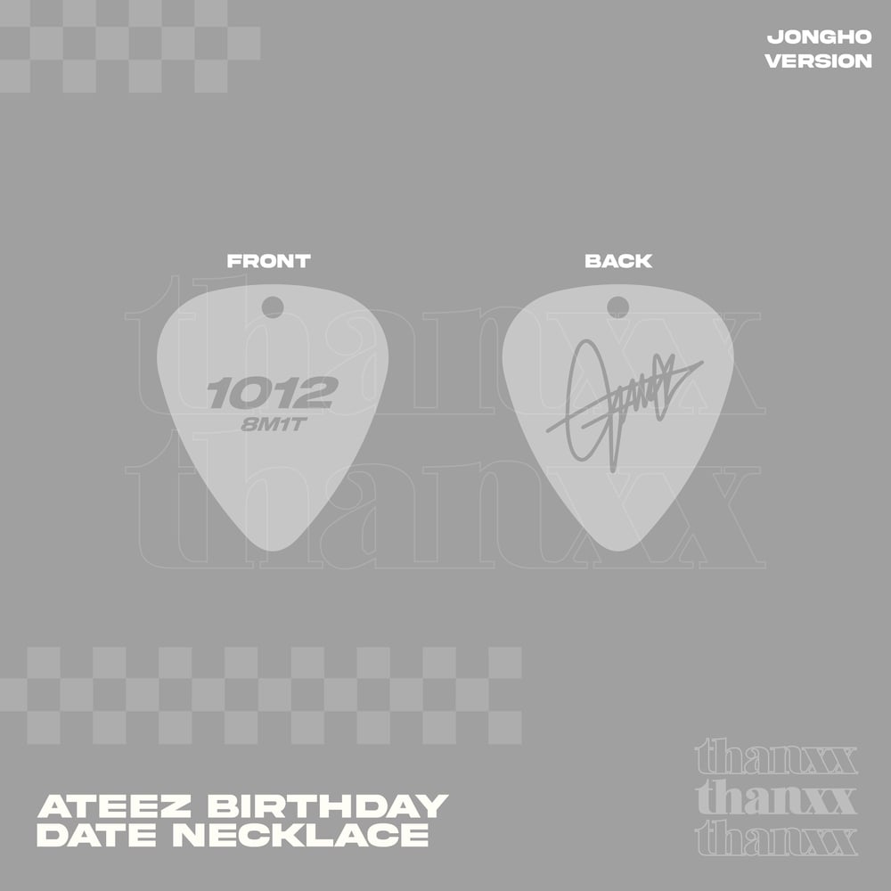 Image of Pre order | ATEEZ BIRTHDAY DATE COLLECTION