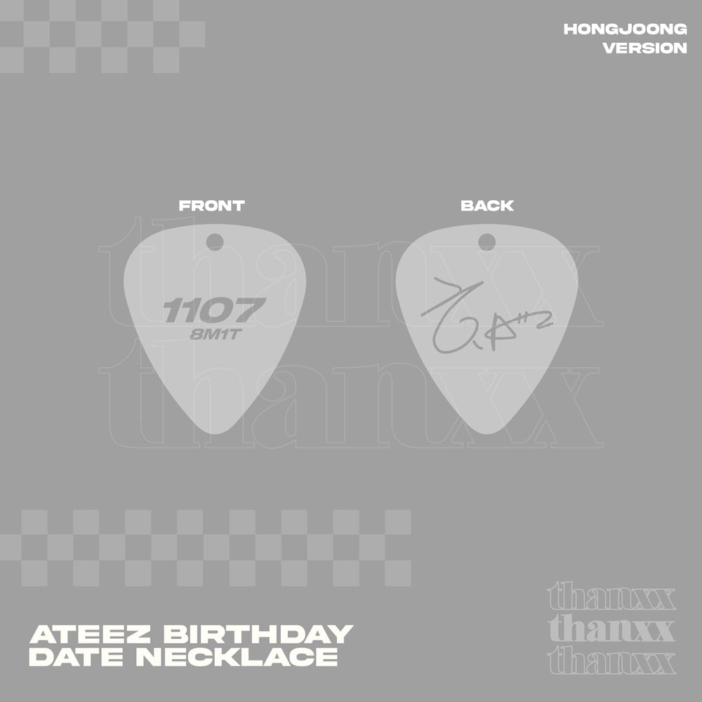 Image of Pre order | ATEEZ BIRTHDAY DATE COLLECTION