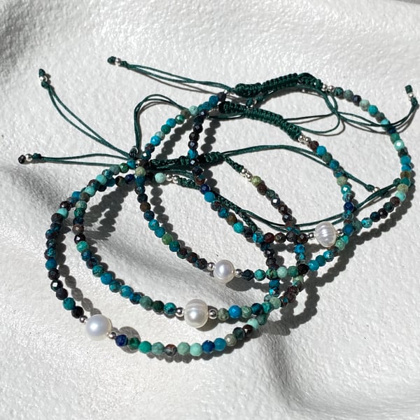 Image of KIKI BRACELET - CHRYSOCOLLA