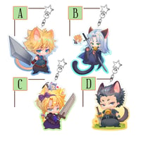 Image 1 of FF7 Remake Keychains part1