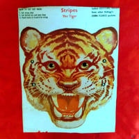 Image 1 of Stripes (The Tiger) - Kelloggs Corn Flakes Pantomine mask (1955) - backside