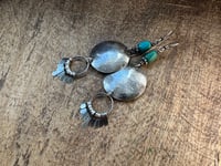 Image 16 of Turquoise Fringes earrings 