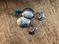 Image 4 of Turquoise Fringes earrings 