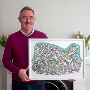 Image of Waterloo Bermondsey & Rotherhithe Type map