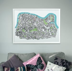 Image of Waterloo Bermondsey & Rotherhithe Type map
