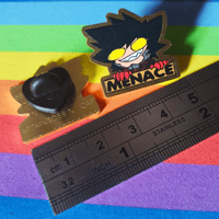 Image 4 of Vanitas The Menace Brass Pin