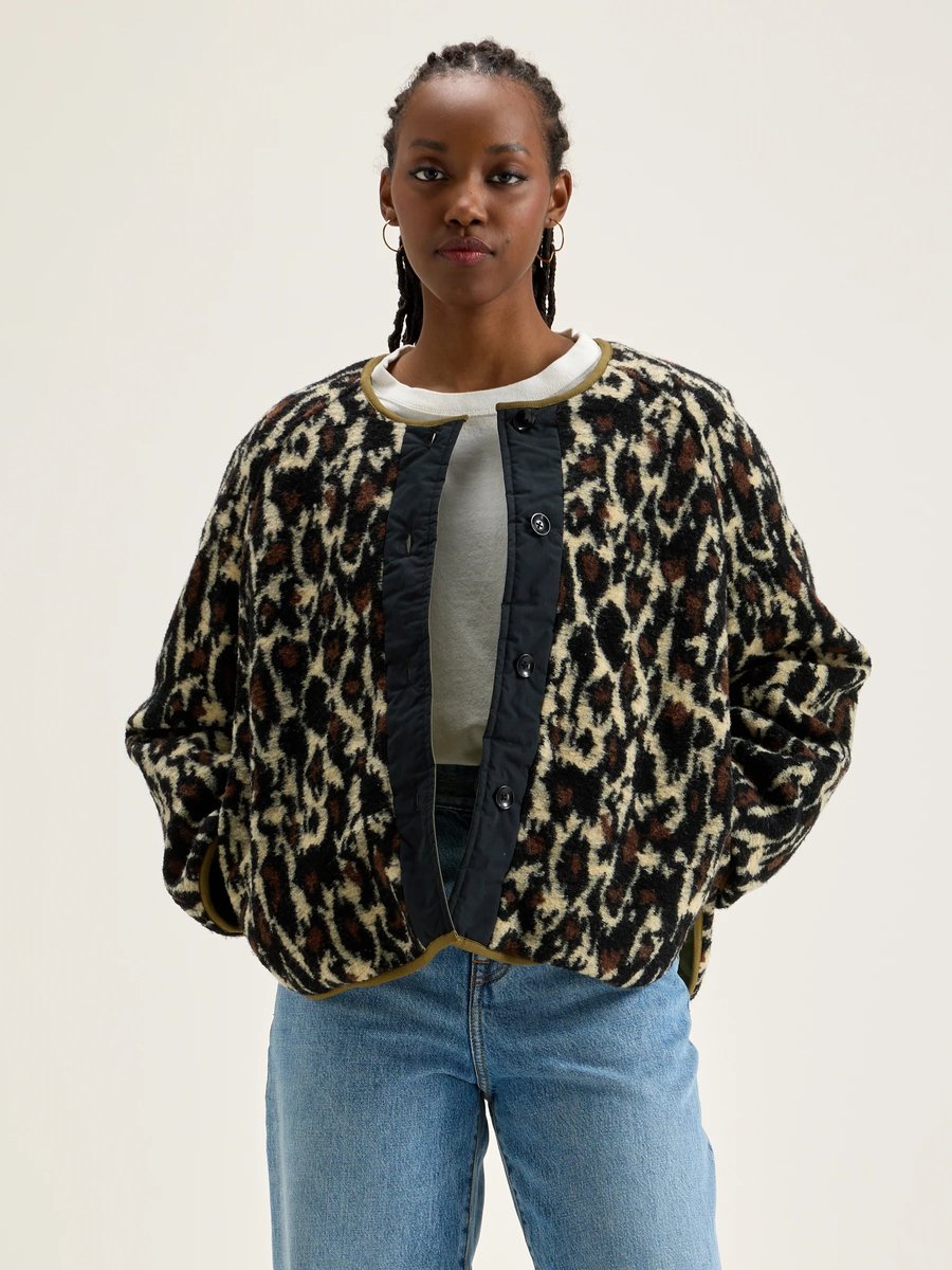 Image of 4-Chaqueta reversible animal print