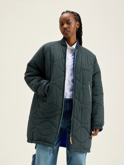 Image of 4-Parka acolchada reversible