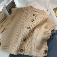 Image 1 of Sweaters Fall Winter Knitwears Top Beige