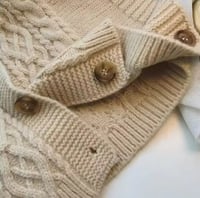 Image 2 of Sweaters Fall Winter Knitwears Top Beige