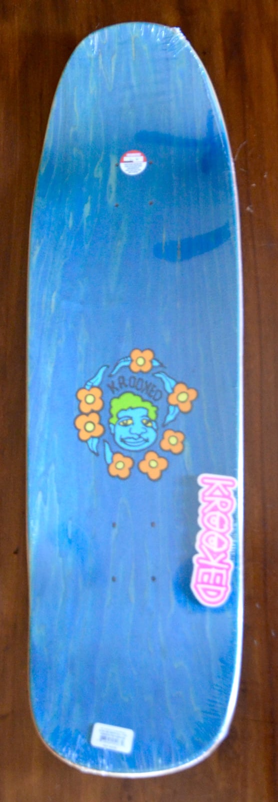 KROOKED MARK GONZALES SWEATPANTS BLACKLIGHT SKATEBOARD DECK