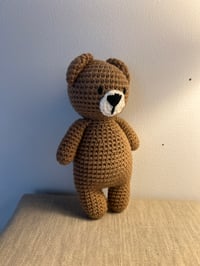 Image 2 of Small Amigurumi Chocolate Bear