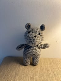 Image 1 of Small Amigurumis Hippopotamus 